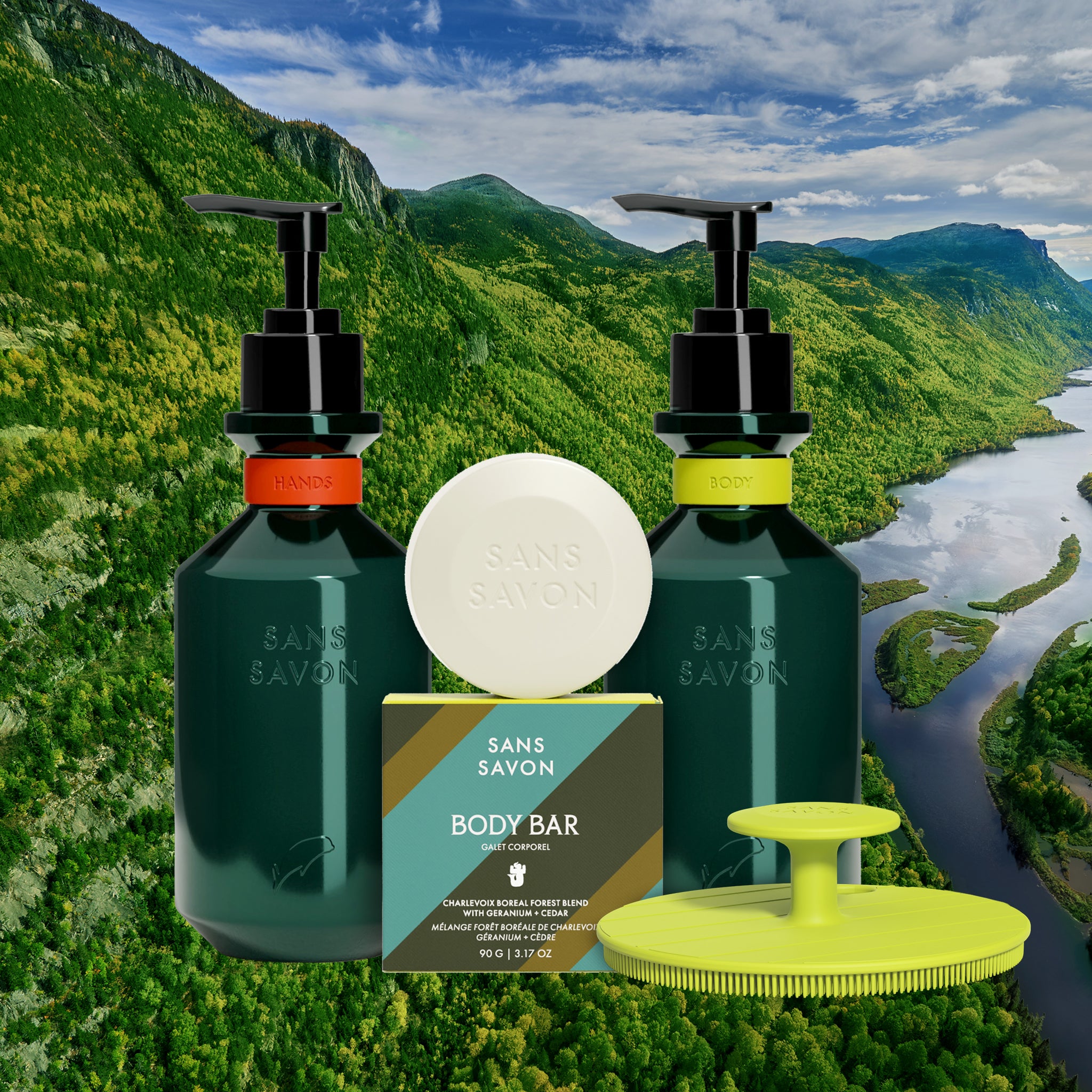Sans Savon Starter Set, Charlevoix Boreal Forest Blend