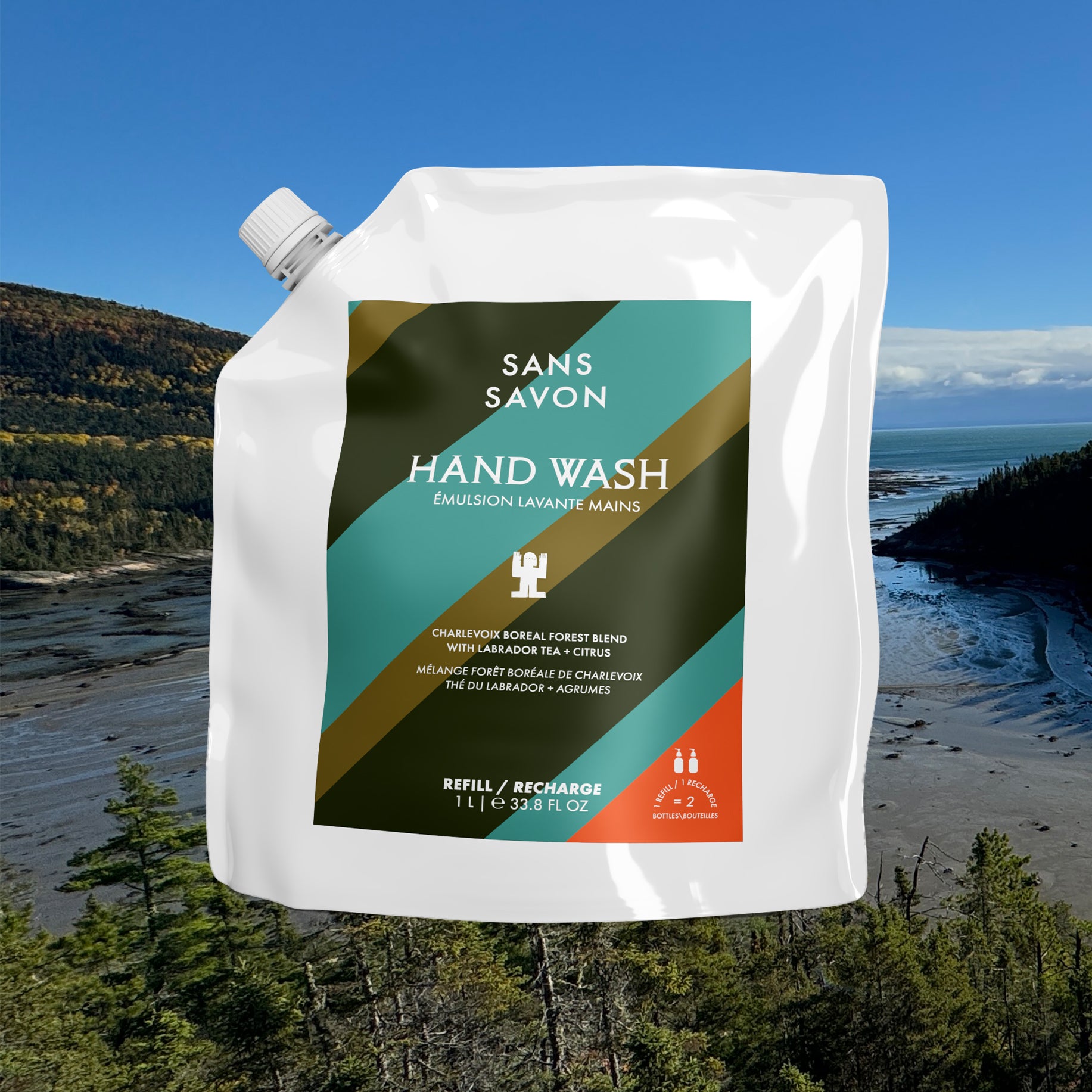 Hand Wash Refill Charlevoix Boreal Forest Blend